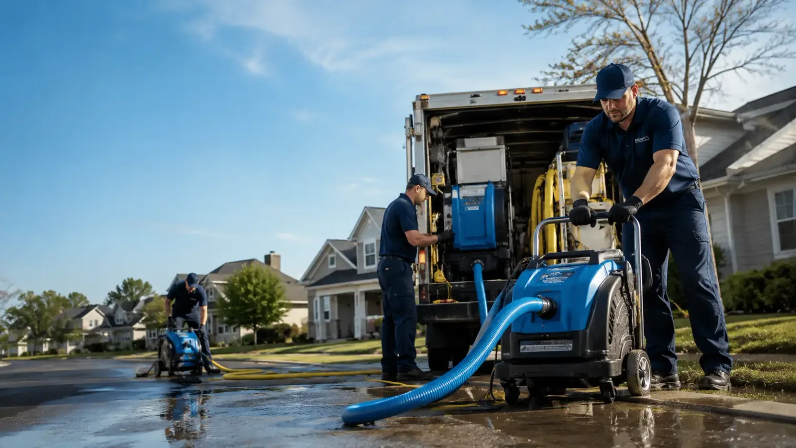 Flood Damage Cleanup in Dyess Afb, TX